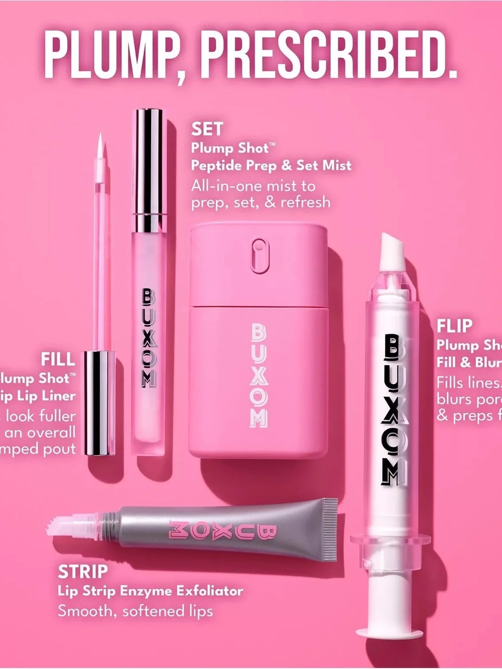 Plump Shot Peptide Prep & Set Mist